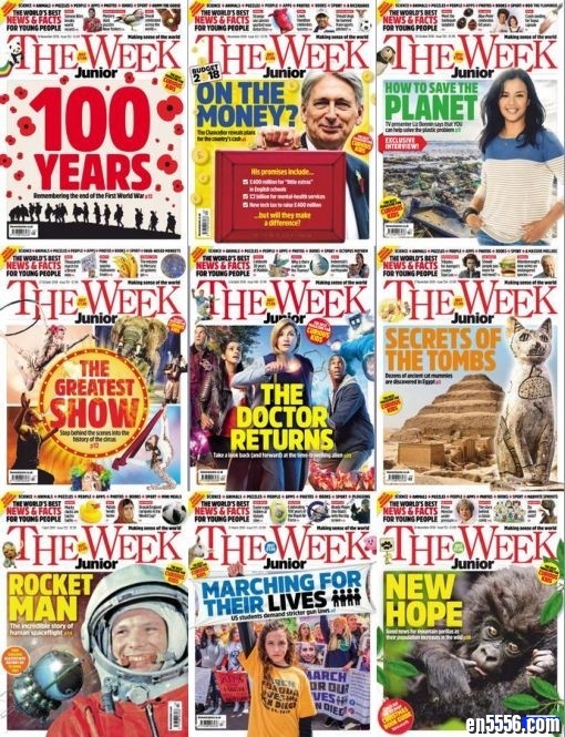 The Week Junior 青少年时事新闻周刊英文杂志 2018年 38本4321 作者:one 帖子ID:250031 