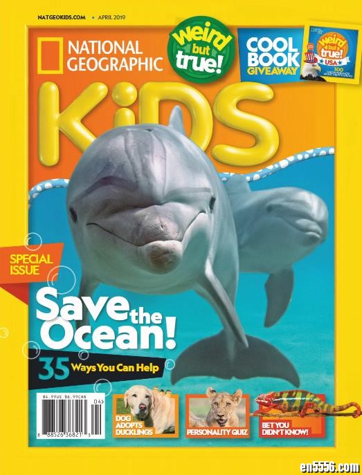 美国国家地理儿童版8-11岁 2019年4月刊 National Geographic Kids1336 作者:one 帖子ID:250032 