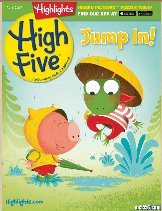 highlights high five 2019年4月高清PDF+官方原版音频8188 作者:one 帖子ID:250069 