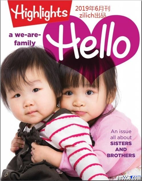 原版高清 Highlights hello 2019年6月 高清PDF 可直接打印7835 作者:one 帖子ID:250079 
