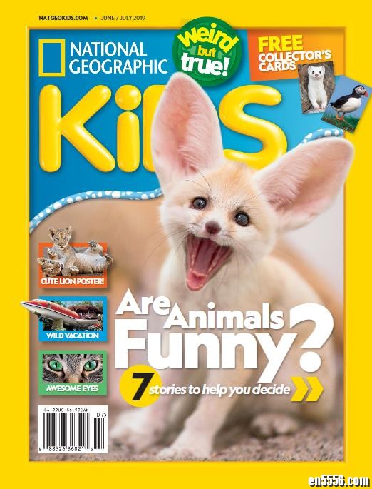国家地理杂志儿童版英文 2019年6-7月刊 National Geographic KIDS5987 作者:one 帖子ID:250086 