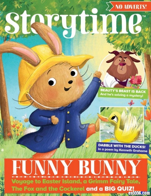 英国儿童故事杂志《 Storytime》 2019年1-5月合集 高清PDF可打印643 作者:one 帖子ID:250090 