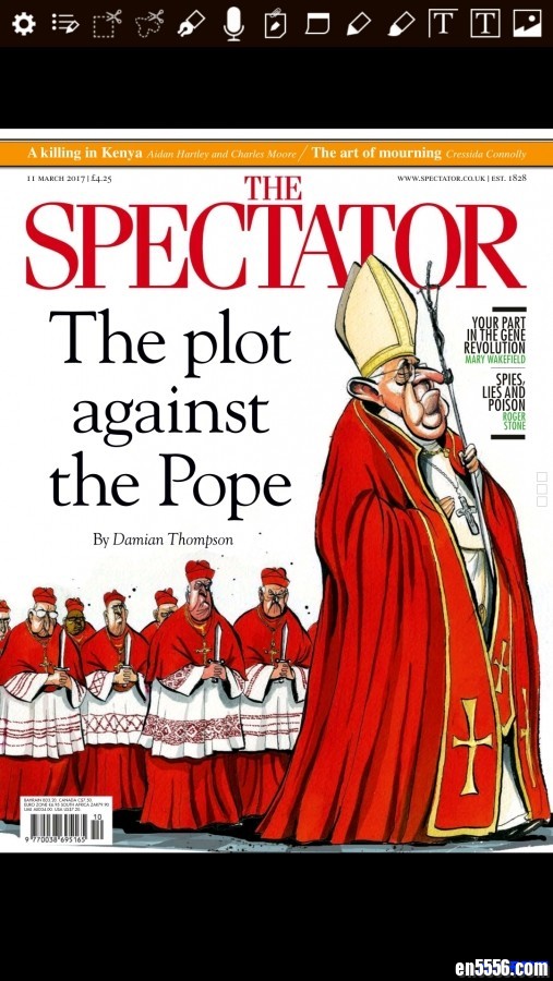 英国《 The Spectator》（旁观者周刊）英文原版 2017-2018年PDF电子书7703 作者:one 帖子ID:250242 