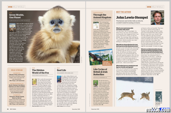 [英国版]BBC Wildlife 野生动物杂志 2019年合集(全12本)8665 作者:one 帖子ID:250329 