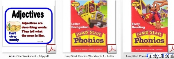 公文英语（ Kumon Phonics） 7个PDF文件876 作者:one 帖子ID:250401 