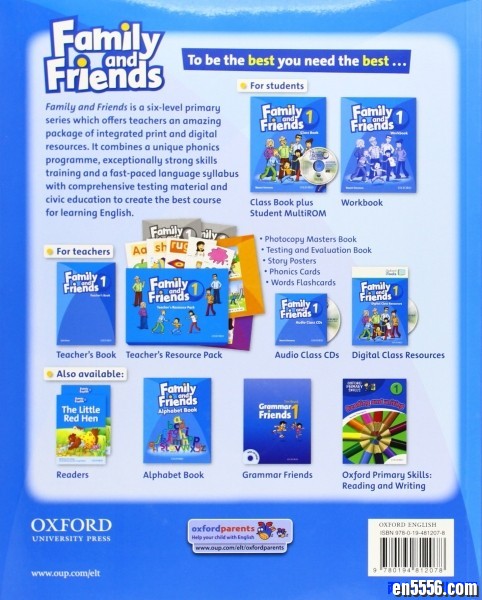 牛津出版：Family and Friends 1 【PDF+MP3】8918 作者:one 帖子ID:250423 