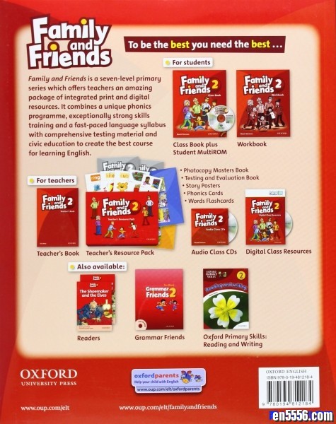 牛津出版：Family and Friends 2 【PDF+MP3】6585 作者:one 帖子ID:250424 