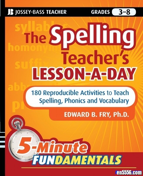 3-8年级自然拼读教材 The Spelling Teacher's Lesson-a-Day - Grades 3-85248 作者:one 帖子ID:250428 