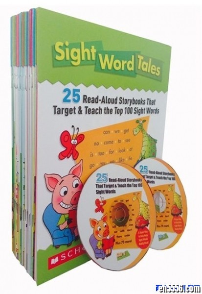 学乐 高频词教材Sight Word Tales全25册PDF+音频+指导书+练习册（百度网盘）4449 作者:one 帖子ID:250459 