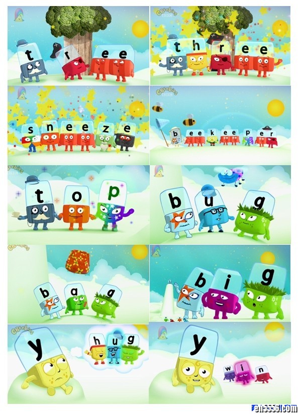 【自制】自然拼读 Alphablocks第一季 字母卡片6497 作者:one 帖子ID:250484 