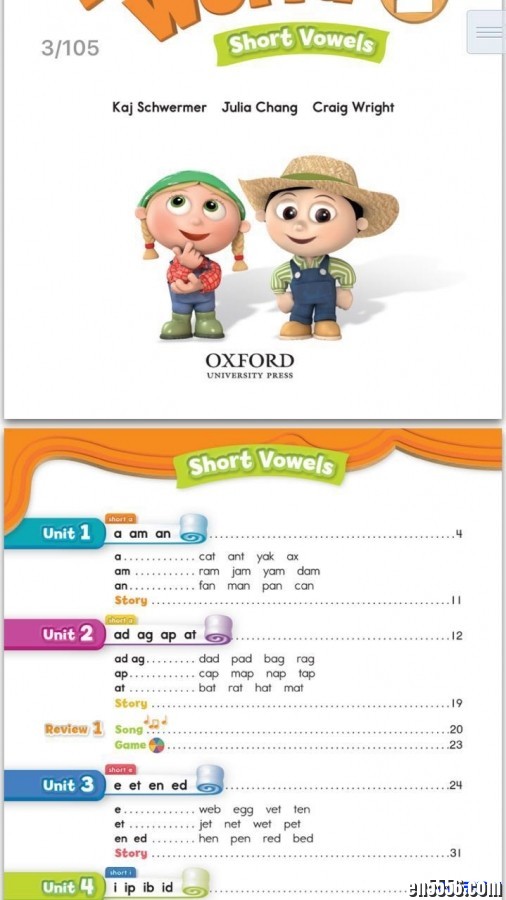 Oxford Phonics World 教材5级(5册)+练习册9561 作者:one 帖子ID:250513 