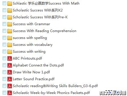 学乐 Scholastic Success with 系列练习册 (PDF)6139 作者:one 帖子ID:250520 