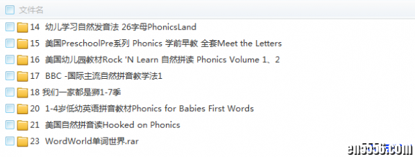 Phonics 自然拼读教学视频合集573 作者:one 帖子ID:250577 