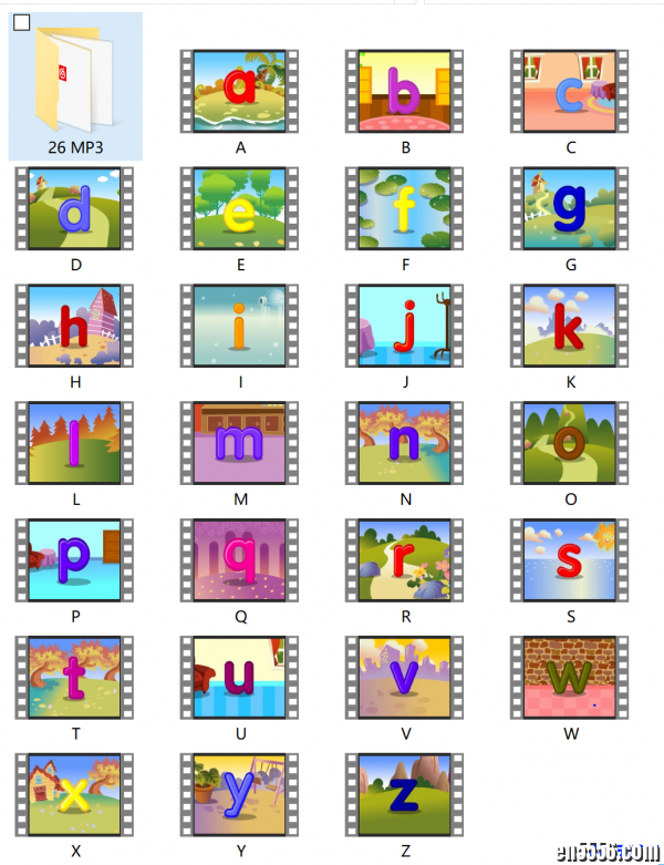 Phonicsland-用自然拼读学习26个英文字母（MP4及配套MP3）6578 作者:one 帖子ID:250581 
