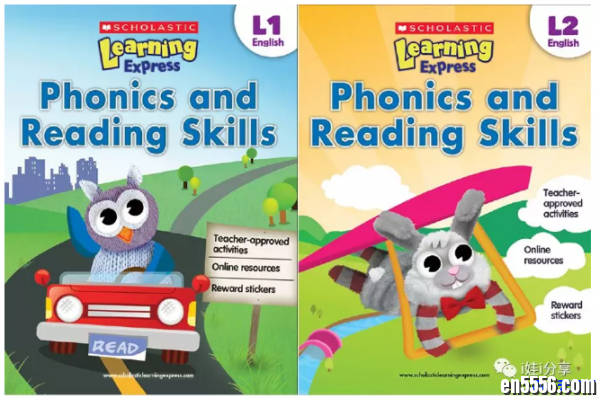 学乐 Phonics and Reading Skills 2套PDF5537 作者:one 帖子ID:250616 
