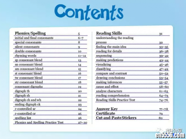 学乐 Phonics and Reading Skills 2套PDF144 作者:one 帖子ID:250616 