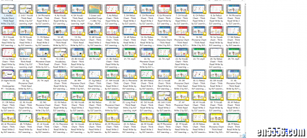 Think Read Write Phonics by ELF Learning（Youtube下载高清视频150个）7329 作者:one 帖子ID:250634 