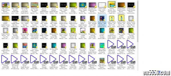 English Nursery Rhymes（Youtube下载119个高清视频）2638 作者:one 帖子ID:250635 