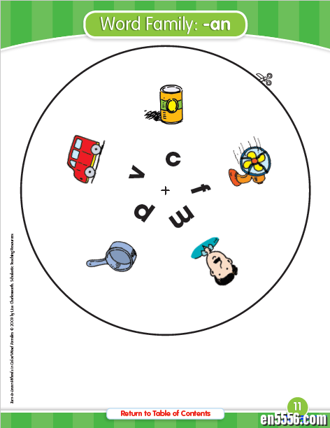 学乐Phonics Word Families转盘PDF7348 作者:one 帖子ID:250670 