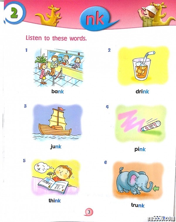 香港朗文自然拼读phonics fun教材PDF扫描版 第4册9106 作者:one 帖子ID:250675 