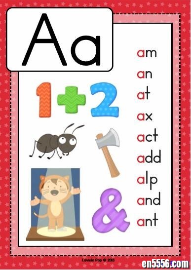 phonics Letter of the Week A to Z 26个字母自然拼读练习（2000多页）3087 作者:one 帖子ID:250689 