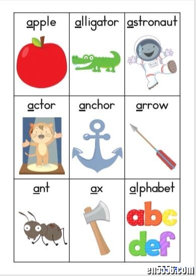 phonics Letter of the Week A to Z 26个字母自然拼读练习（2000多页）3706 作者:one 帖子ID:250689 