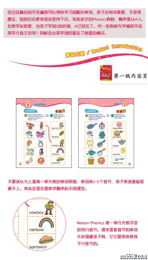 尼尔森自然拼读Nelson Phonics原版教材（全三册＋音频＋视频）4326 作者:one 帖子ID:250716 