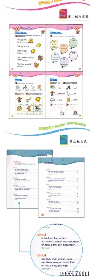 尼尔森自然拼读Nelson Phonics原版教材（全三册＋音频＋视频）7060 作者:one 帖子ID:250716 
