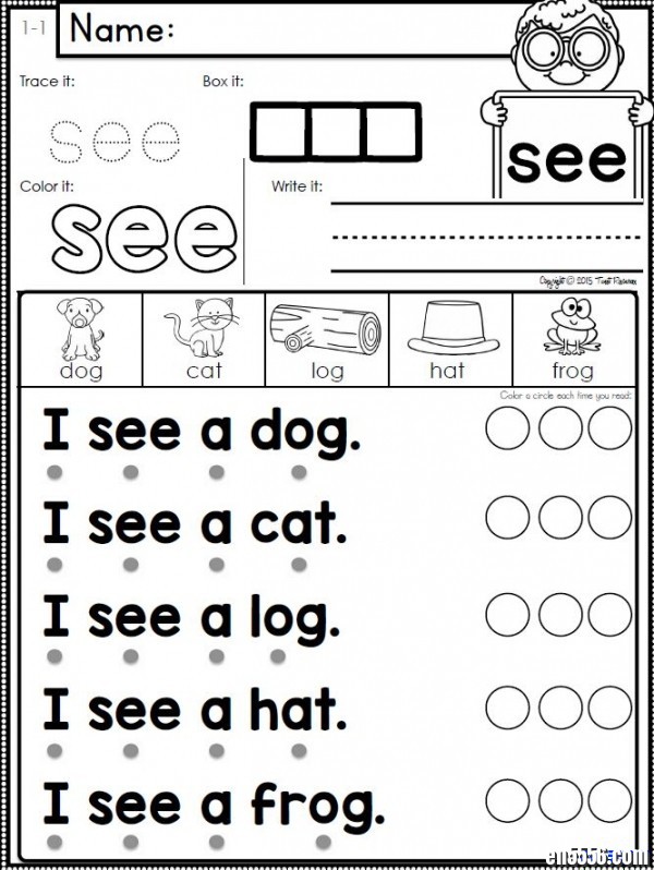 高频词sight word （fluency&amp;word work）（四册全）有练习纸和卡片，PDF打印版7164 作者:one 帖子ID:250720 