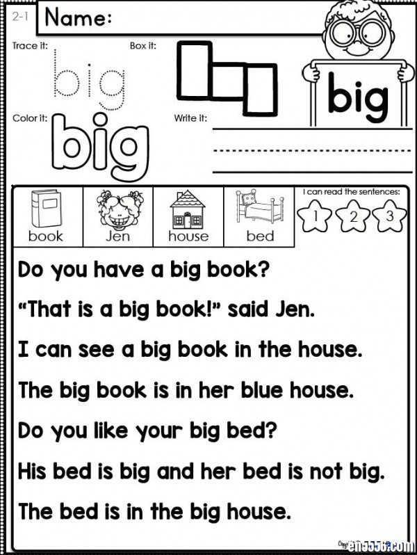 高频词sight word （fluency&amp;word work）（四册全）有练习纸和卡片，PDF打印版4860 作者:one 帖子ID:250720 