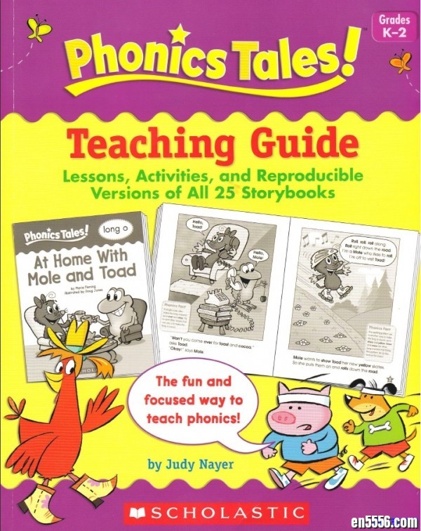 学乐Scholastic出品的《Phonics Tales》Teaching Guide PDF(内含25册黑白学生用书)2149 作者:one 帖子ID:250723 