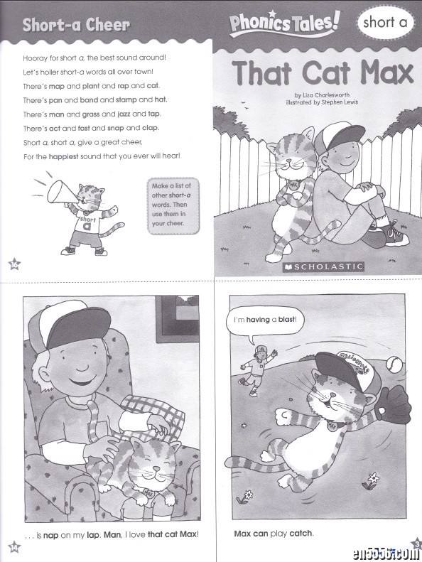 学乐Scholastic出品的《Phonics Tales》Teaching Guide PDF(内含25册黑白学生用书)6114 作者:one 帖子ID:250723 