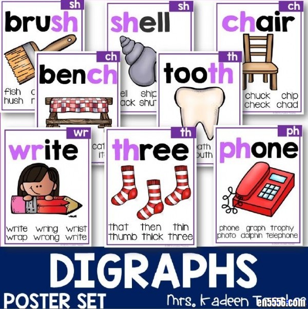 Phonics Poster Mega Bundle 词根闪卡 卡片（可打印）2145 作者:one 帖子ID:250751 