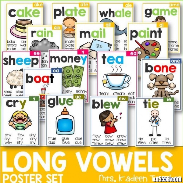 Phonics Poster Mega Bundle 词根闪卡 卡片（可打印）2446 作者:one 帖子ID:250751 