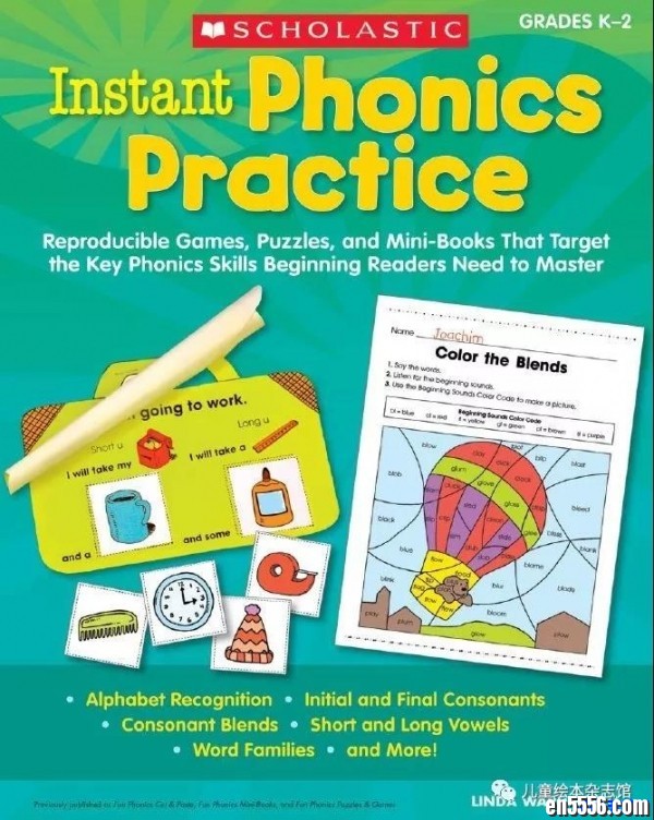 Instant Phonics Practice 自然拼读综合练习册 学乐出品 必属精品8628 作者:one 帖子ID:250940 