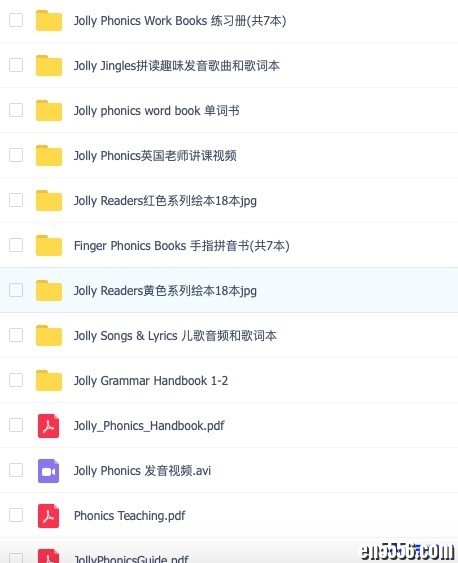 Jolly phonics儿童启蒙自然拼读教材音频+绘本+练习册全套下载9824 作者:one 帖子ID:250941 