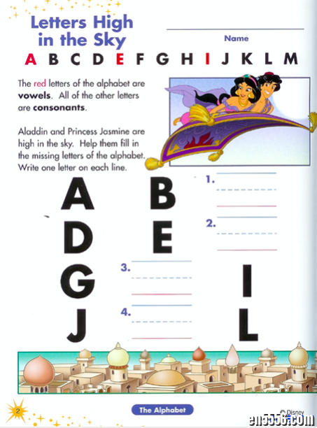 Disney出版的自然拼读练习：Phonics and Reading for Age5-7（PDF）7396 作者:one 帖子ID:250987 