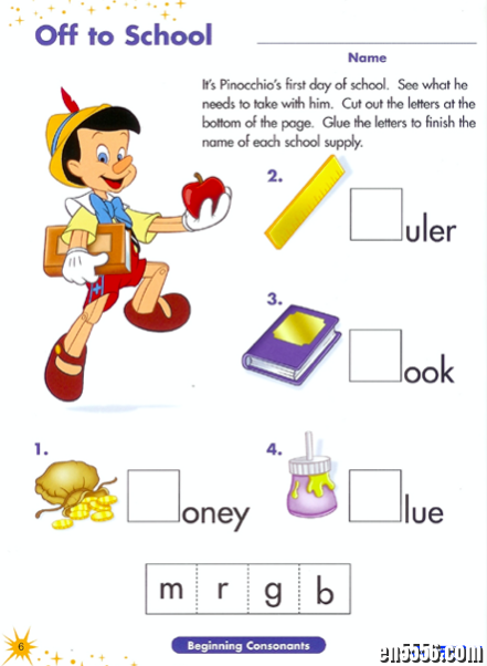 Disney出版的自然拼读练习：Phonics and Reading for Age5-7（PDF）3307 作者:one 帖子ID:250987 