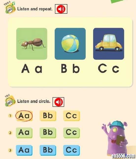 韩国自然拼读王牌教材 Phonics Monster Single letters 1-3全套252 作者:one 帖子ID:250988 
