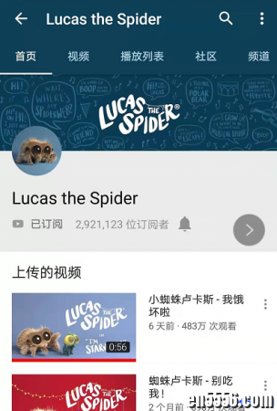 《小蜘蛛卢卡斯》 Lucas the Spider4501 作者:one 帖子ID:251190 