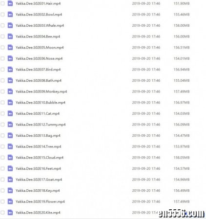 BBC动画片Yakka Dee低幼儿童英语启蒙视频+音频全集 无水印版7084 作者:one 帖子ID:251221 