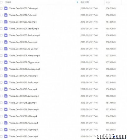 BBC动画片Yakka Dee低幼儿童英语启蒙视频+音频全集 无水印版7149 作者:one 帖子ID:251221 