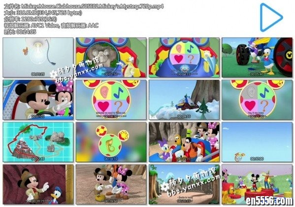 Minnie米妮英语亲子阅读迪斯尼动画英文版《米奇妙妙屋》共5季99集(视频+MP3音频+对话文本pdf+部分字幕)9642 作者:one 帖子ID:251436 