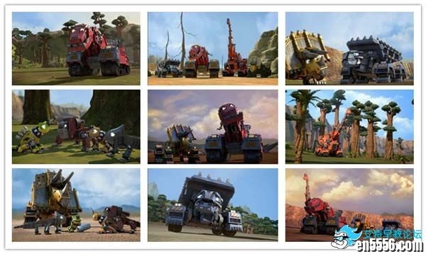 《恐龙卡车 Dinotrux》梦工厂英文动画片1-5季全，英文字幕（1080p超高清，40G！）6354 作者:one 帖子ID:251530 
