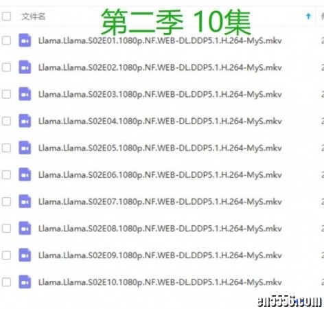 llama llama 羊驼拉玛1080p原版高清多种字幕版 两季全8260 作者:one 帖子ID:252119 