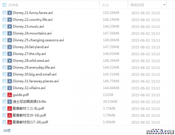 迪斯尼魔法英语（32集视频+配套教材pdf版)5275 作者:one 帖子ID:252170 