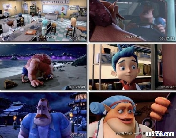 怪物岛 Monster Island 高清720P 中英双字 - 2017喜剧冒险动画7174 作者:one 帖子ID:252639 