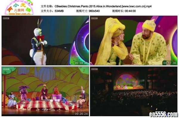BBC圣诞剧: 爱丽丝梦游仙境 CBeebies Christmas Panto: Alice in Wonderland 2015 / 百度网盘5312 作者:one 帖子ID:252787 