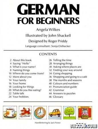 【全网首发】 Usborne - German for Beginners (Languages for Beginners)8189 作者:one 帖子ID:252974 