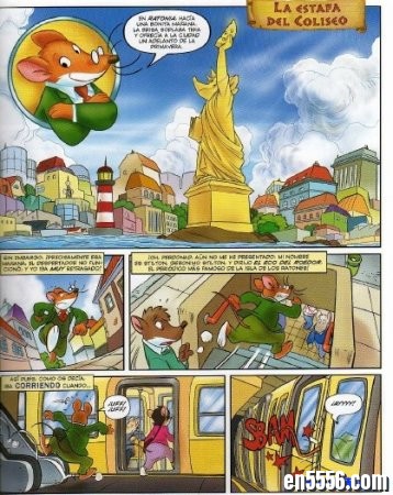 西语 《老鼠记者》漫画书 Geronimo Stilton 5本9146 作者:one 帖子ID:253247 